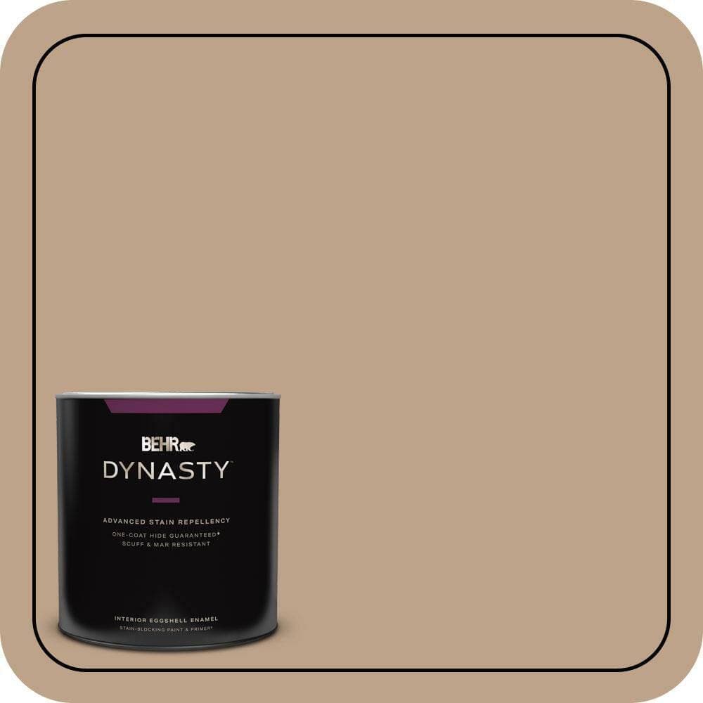 BEHR DYNASTY 1 qt. #N260-4 Merino One-Coat Hide Eggshell Enamel Interior Stain-Blocking Paint and Primer