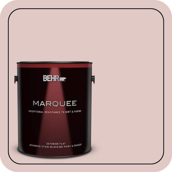 BEHR PREMIUM PLUS #160E-2 Pink Water Flat Low Odor & Primer (3)