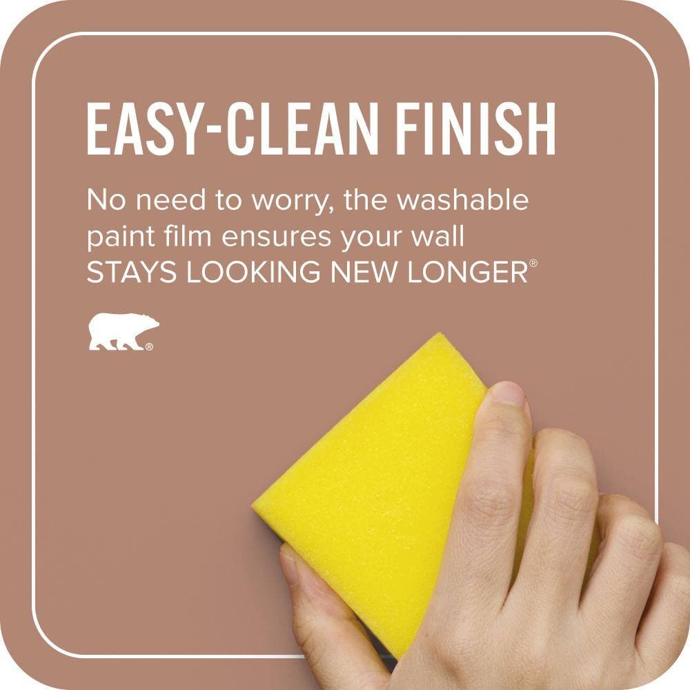 BEHR ULTRA 1 gal. #PMD-98 Painted Skies Extra Durable Flat Interior Paint & Primer (4)