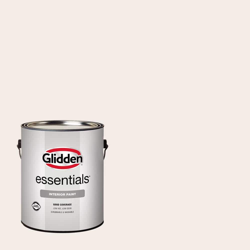 Glidden Essentials 1 gal. PPG1055-1 Fresh Dough Semi-Gloss Interior Paint