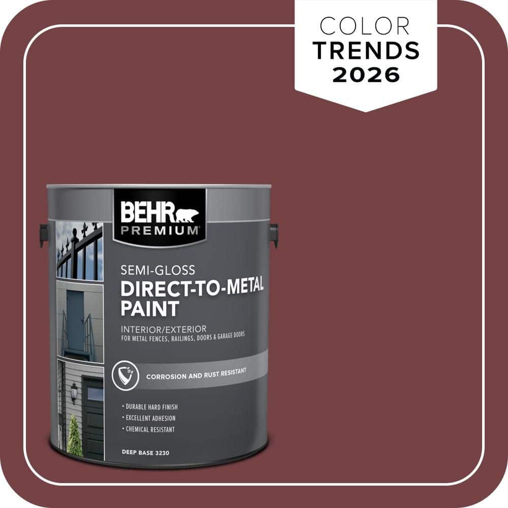BEHR PREMIUM 1 gal. #MQ1-15 Rumors Semi-Gloss Direct to Metal Interior/Exterior Paint (1)