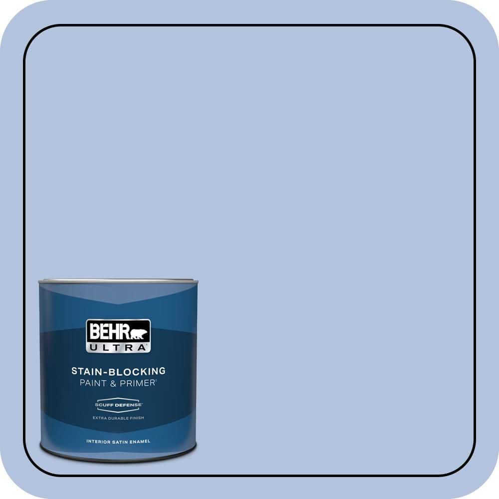 BEHR ULTRA 1 qt. #M540-3 Eternal Elegance Extra Durable Satin Enamel Interior Paint & Primer