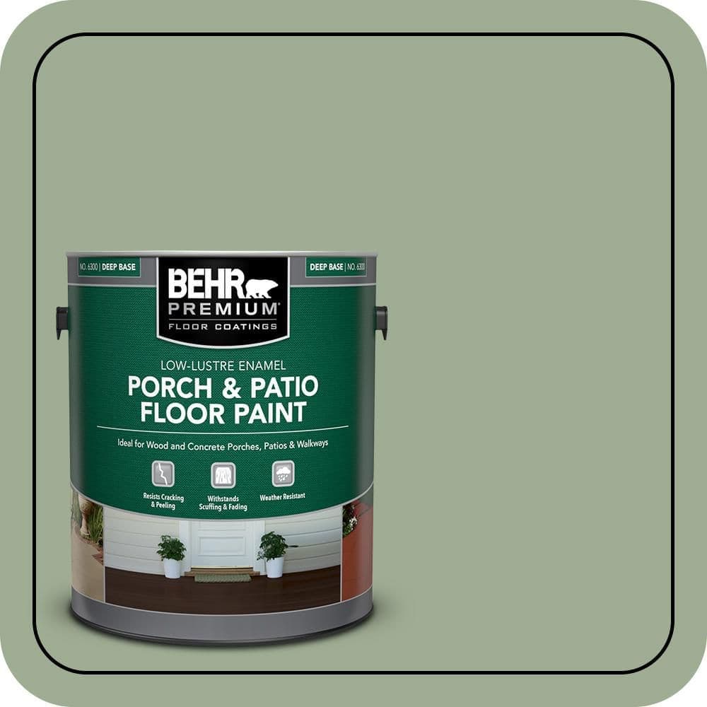 BEHR PREMIUM #S390-4 Textured Low-Lustre Enamel Interior/Exterior Porch and Patio Anti-Slip Floor Paint (1)