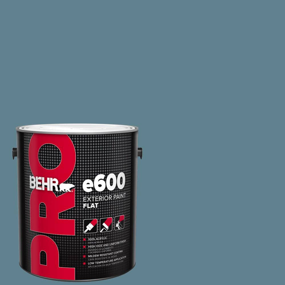 BEHR PRO 1 gal. #S470-5 Blueprint Flat Exterior Paint