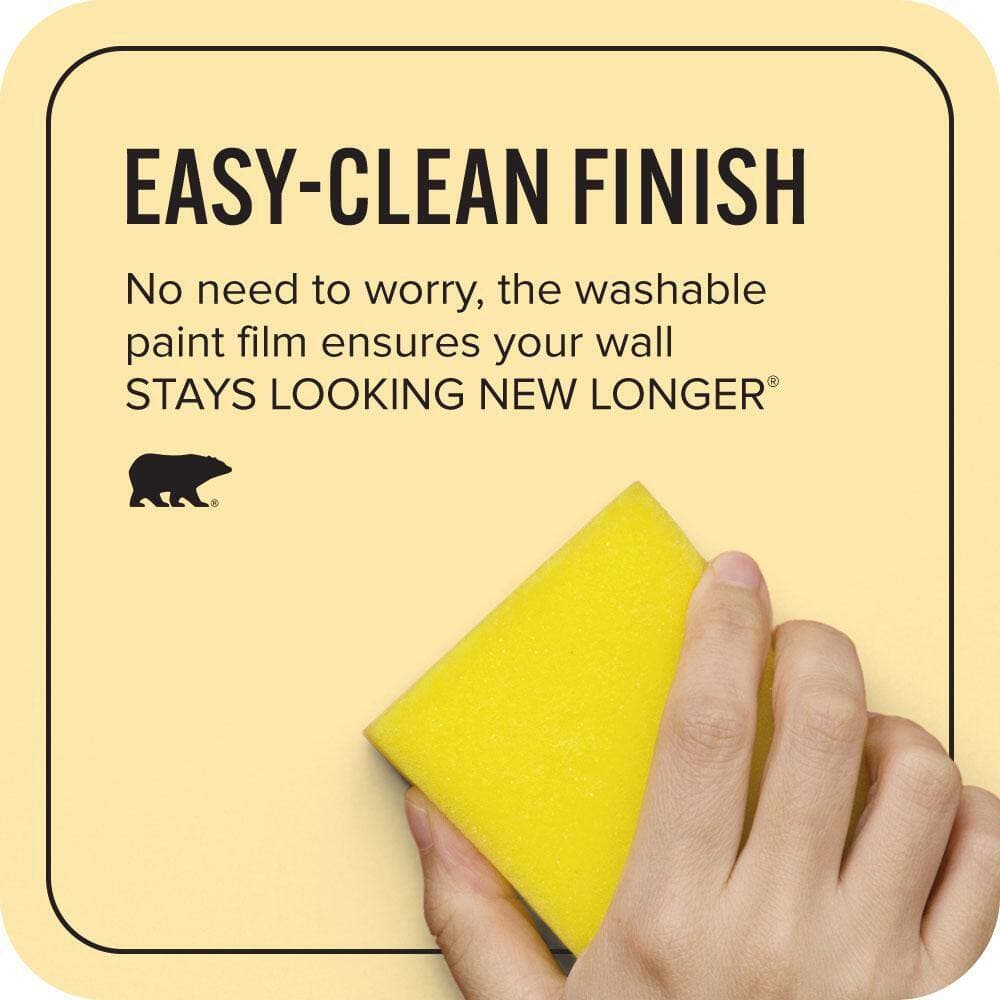 BEHR ULTRA 1 gal. #PPH-02 Corn Extra Durable Eggshell Enamel Interior Paint & Primer (3)