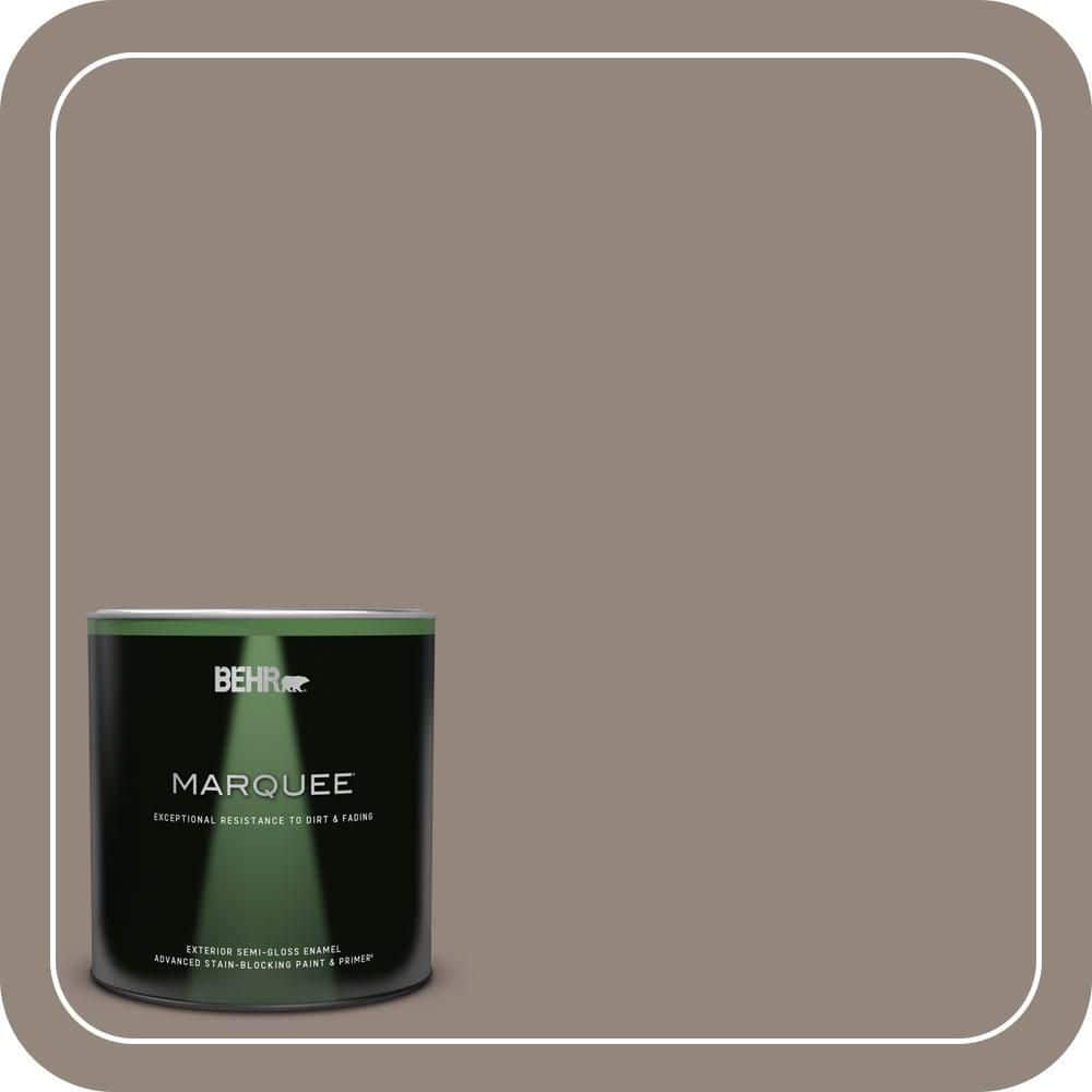 BEHR MARQUEE 1 qt. #T14-8 Film Fest Semi-Gloss Enamel Exterior Paint & Primer