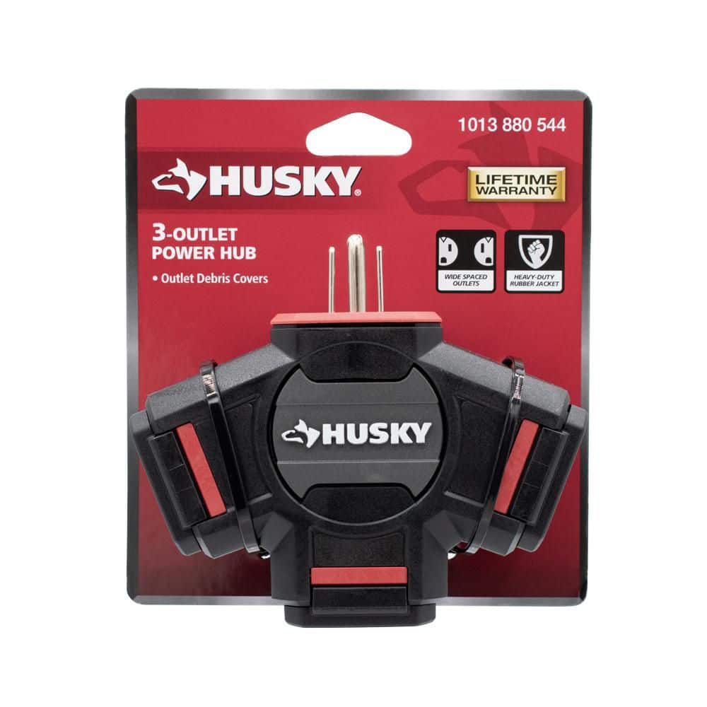 Husky 3-Outlet Power Hub (3)