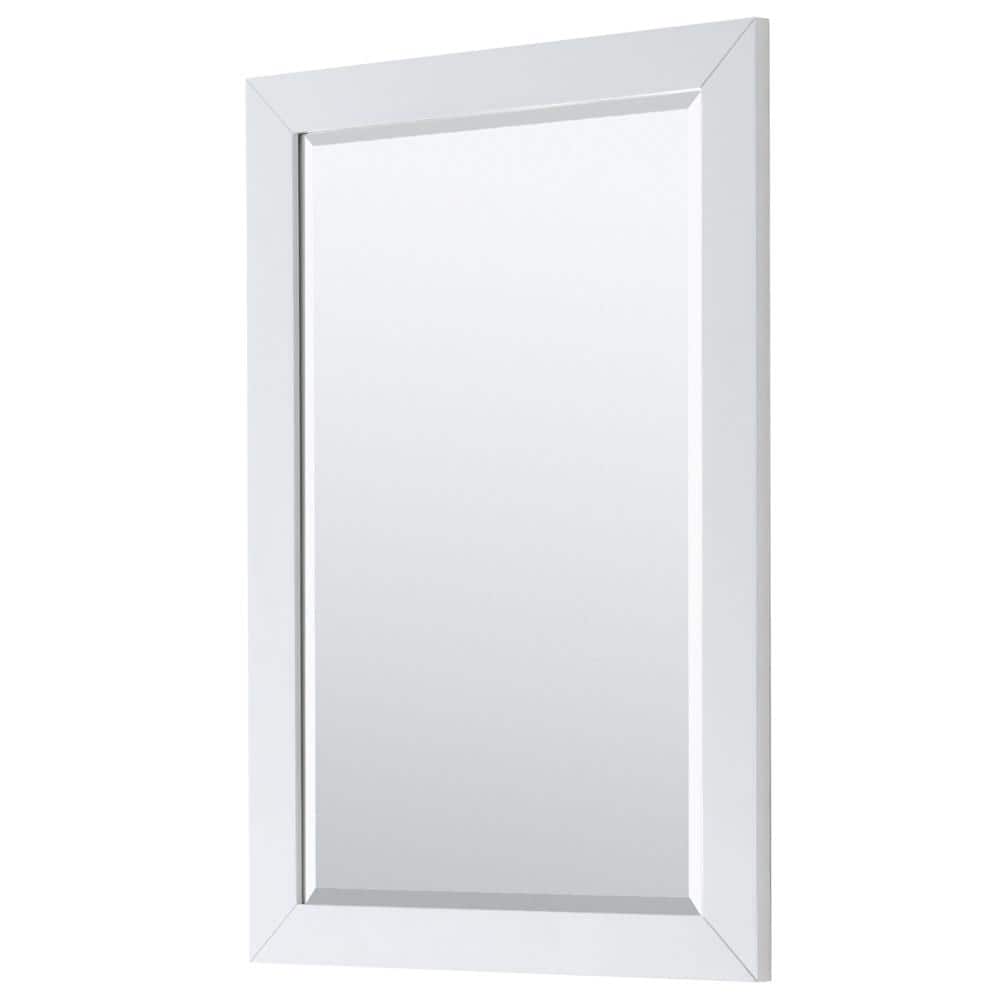 Wyndham Collection Daria 78.75 in. Double Bathroom Vanity Cabinet Only with 24 in. Mirrors White (2)
