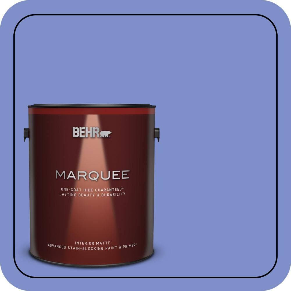 BEHR MARQUEE 1 gal. #P540-5 Pansy Garden Matte Interior Paint & Primer (1)