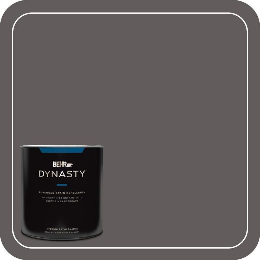 BEHR DYNASTY 1 qt. #PPU18-19 Intellectual One-Coat Hide Satin Enamel Interior Stain-Blocking Paint & Primer