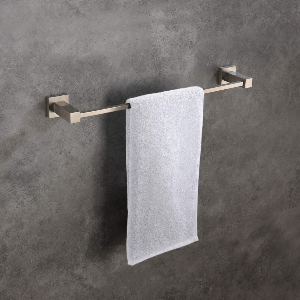 KIBI Bathroom Accessories Wall Mounted Towel Bar (2)