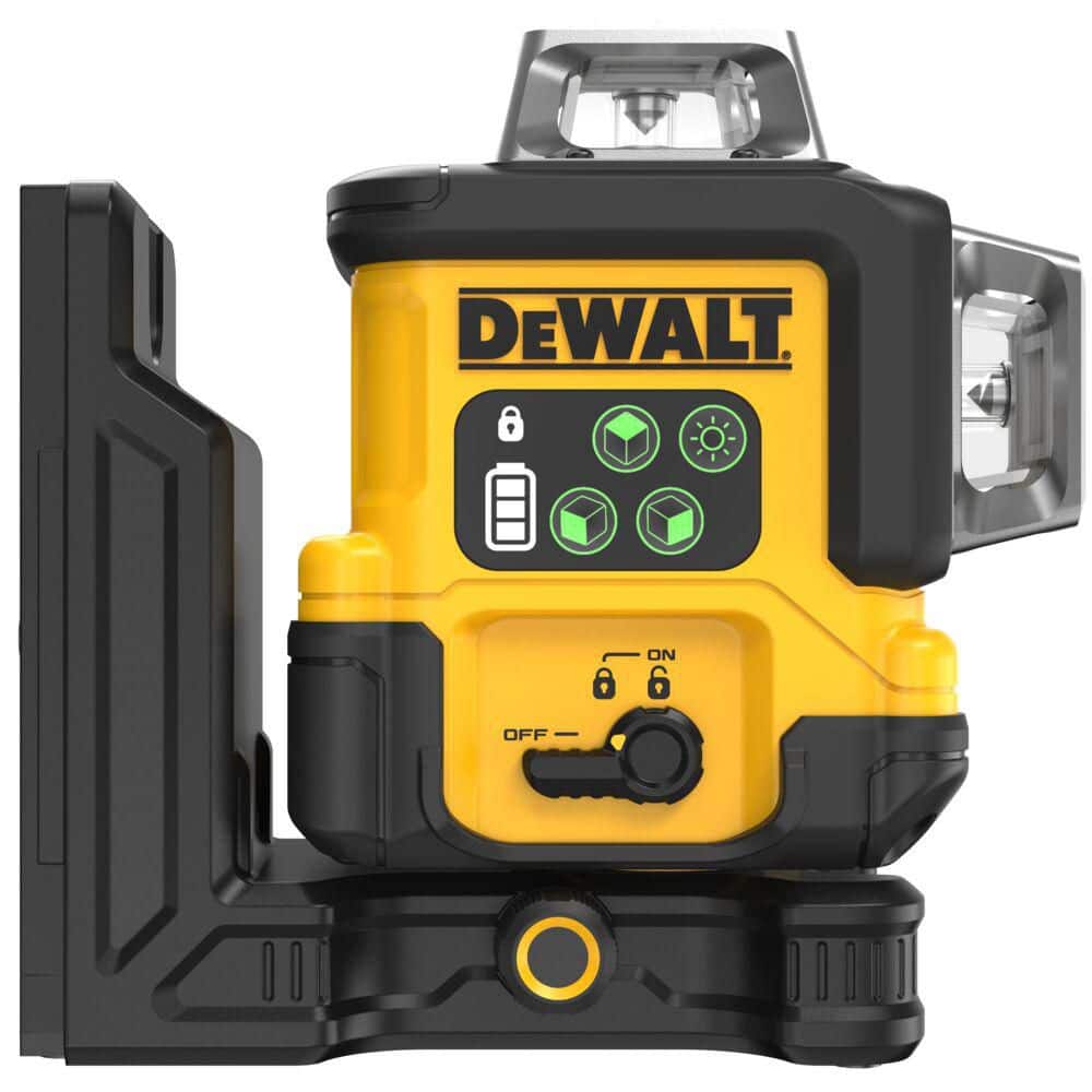 DEWALT 150 ft. Green 3-Plane Laser Level with USB Charging Cable (3)