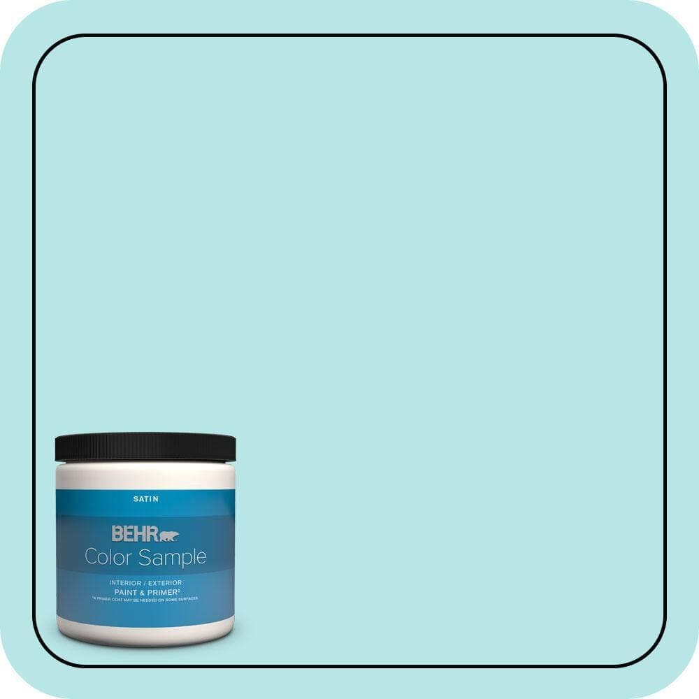BEHR PREMIUM PLUS #500A-2 Refreshing Pool Enamel Low Odor & Primer (1)