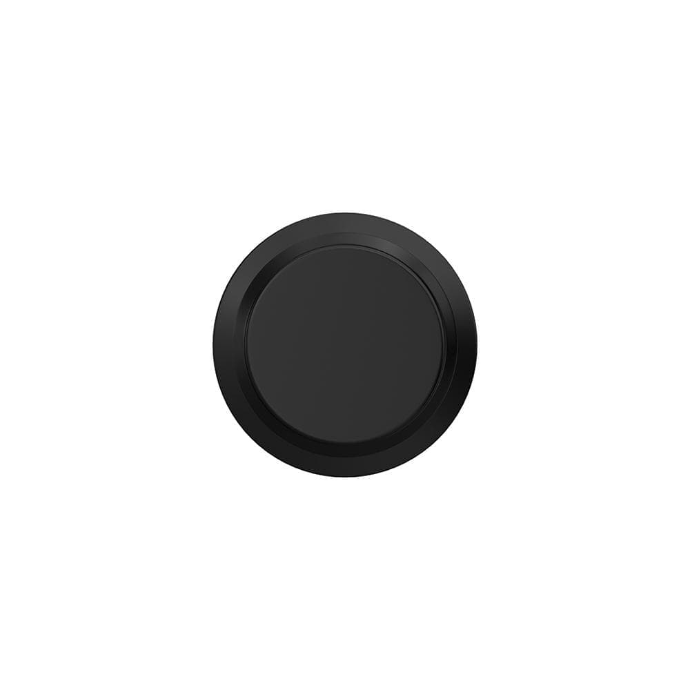 Schlage Custom Bowery Matte Black Dummy Door Knob with Kinsler Trim (2-Pack) (3)