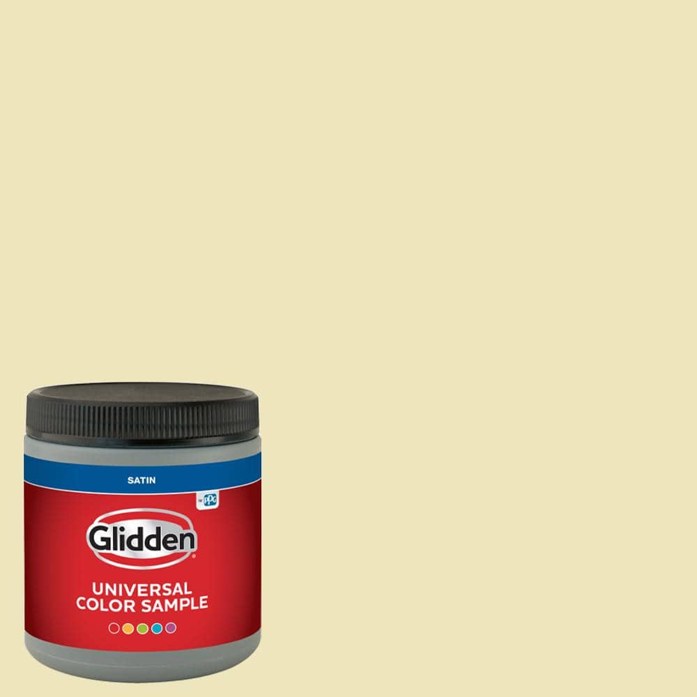 Glidden 8 oz. PPG1109-1 Slices Of Happy Satin Interior Paint Sample