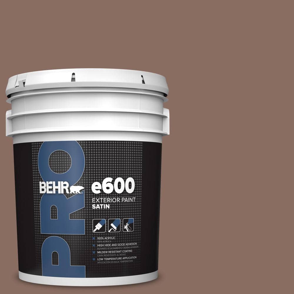 BEHR PRO 5 gal. #N150-5 French Truffle Satin Exterior Paint