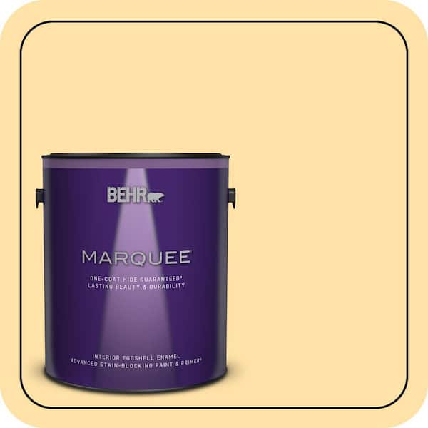 BEHR PREMIUM PLUS #310A-3 Manila Tint Enamel & Primer Color Sample (2)
