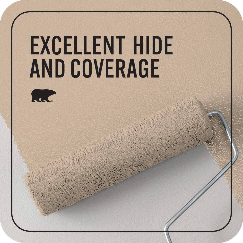 BEHR PREMIUM PLUS 1 qt. #N240-3 Sonoran Desert Flat EcoMix Plant-Based Interior Paint & Primer (2)