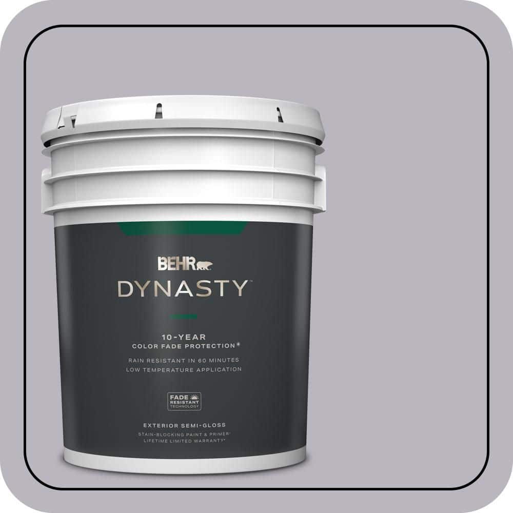 BEHR DYNASTY 5 gal. #N550-3 Best in Show Semi-Gloss Exterior Stain-Blocking Paint & Primer