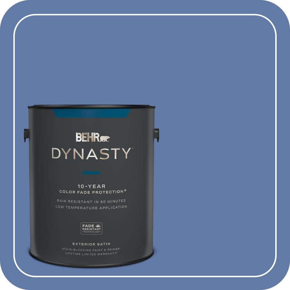 BEHR DYNASTY 1 gal. #M540-6 Miracle Elixir Satin Enamel Exterior Stain-Blocking Paint & Primer