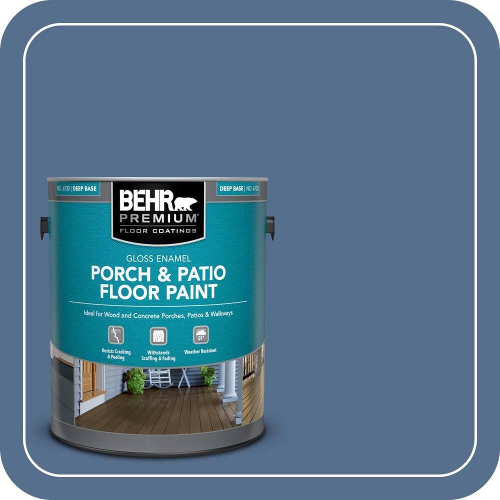BEHR PREMIUM 1 gal. #PPF-47 Porch Song Gloss Enamel Interior/Exterior Porch and Patio Floor Paint