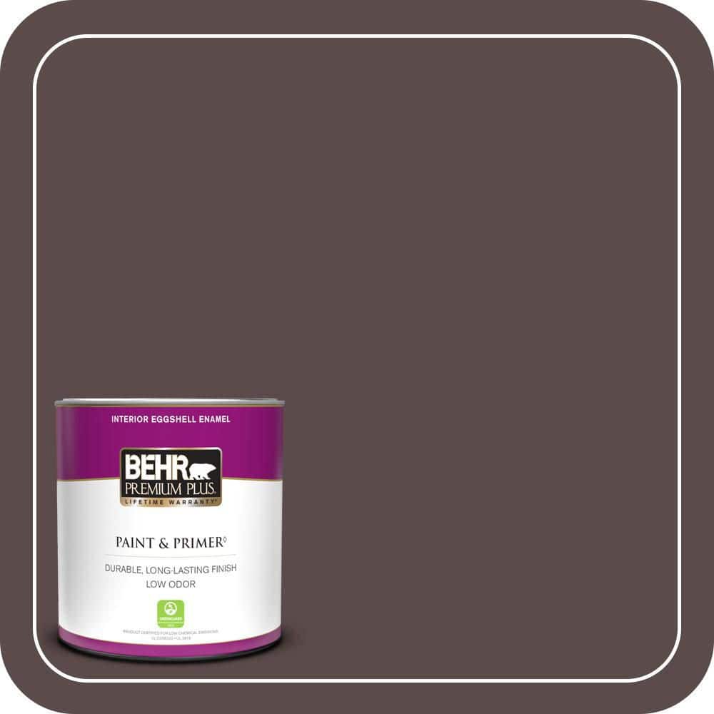 BEHR PREMIUM PLUS #MQ1-43 Piano Brown Enamel Low Odor & Primer
