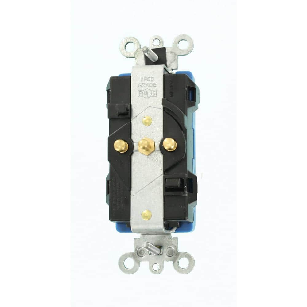 Leviton Decora Plus Amp 125 V Lev-Lok Modular Duplex Outlet/Receptacle, (1-Pack) (3)