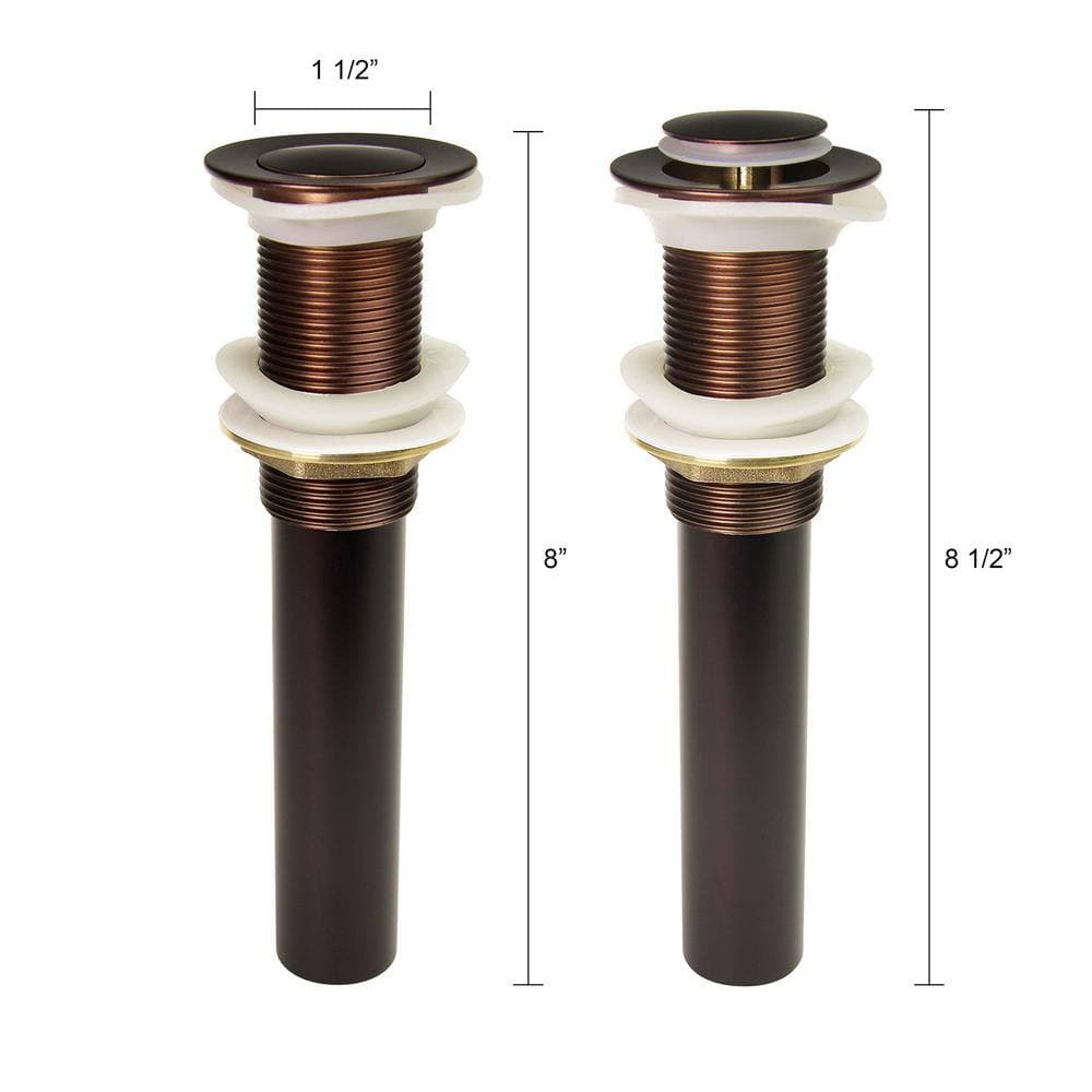 Dyconn 8 in. Standard Pop-Up Drain Oil Rubbed (3)