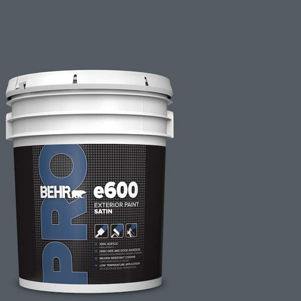BEHR PRO 5 gal. #PPU25-21 City Rain Satin Enamel Exterior Paint (2)
