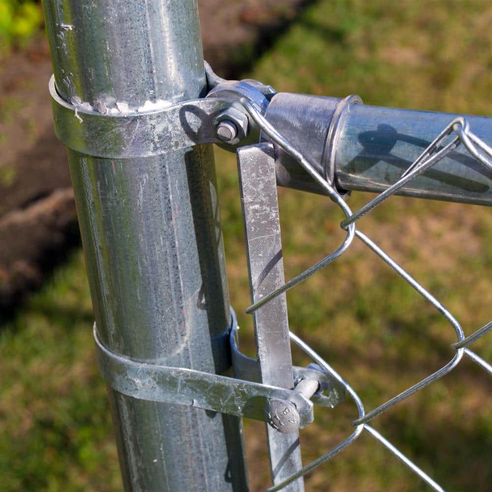 Everbilt 46 in. Galvanized Steel Tension Bar Chain Link Fence (3)
