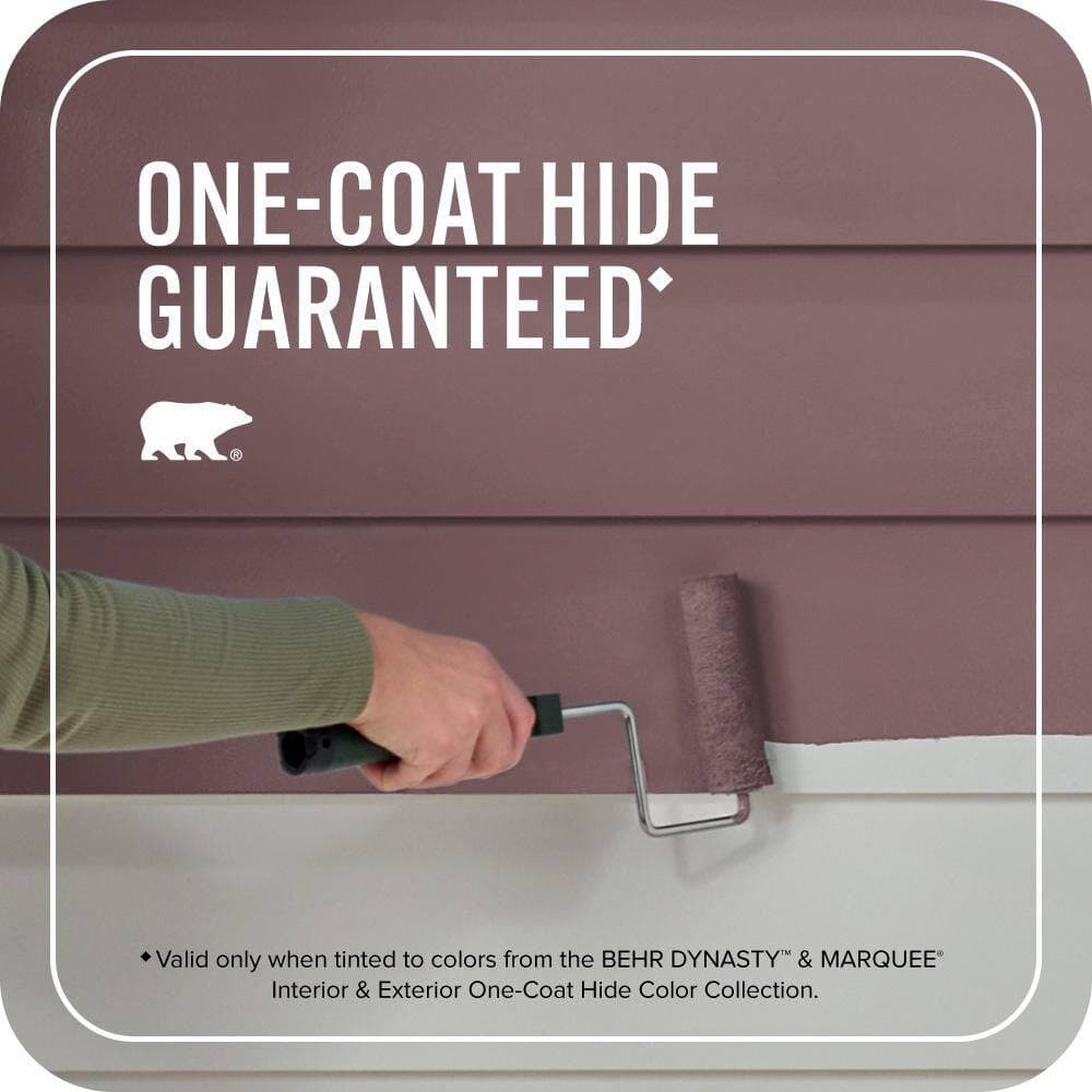 BEHR MARQUEE 5 gal. #MQ1-48 Czarina Flat Exterior Paint & Primer (3)