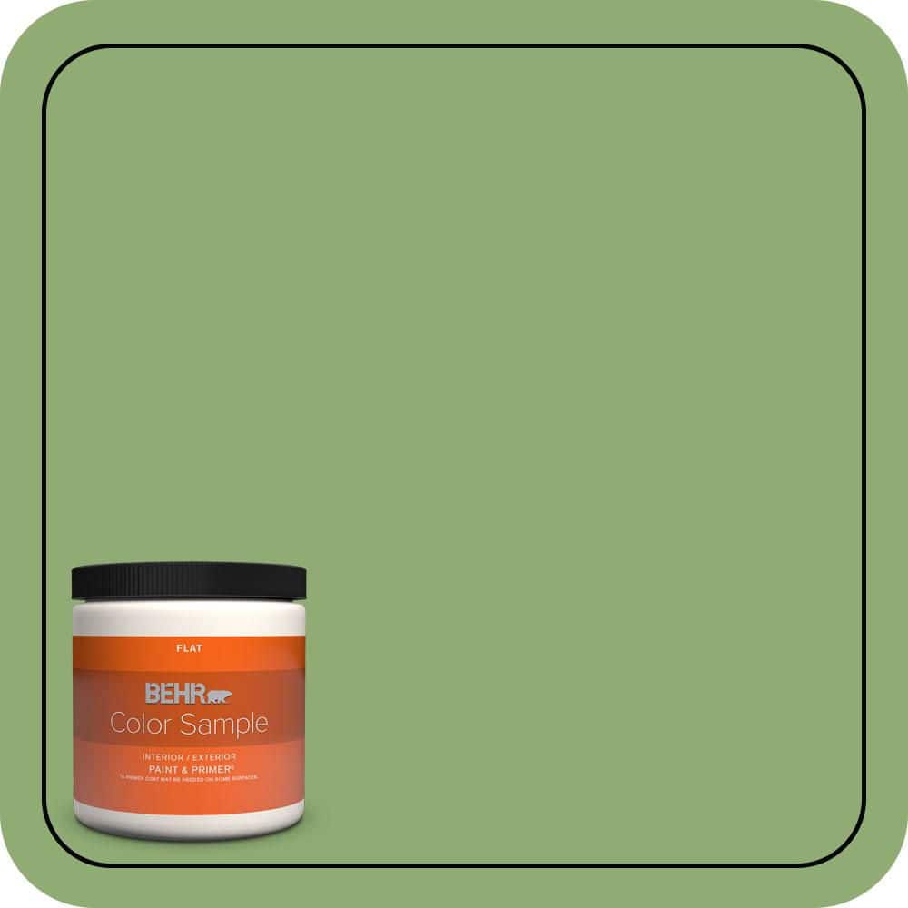 BEHR PREMIUM PLUS #430D-5 Geranium Leaf Enamel Low Odor & Primer (1)
