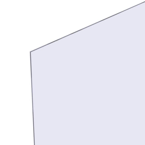 OPTIX .093 in. x 36 in. x 48 in. Clear Acrylic Sheet (2)