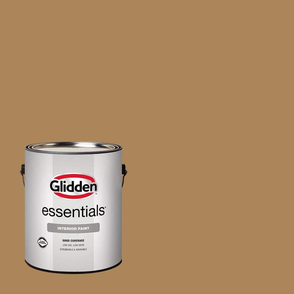 Glidden Essentials 1 gal. PPG1087-6 Bread Basket Eggshell Interior Paint (2)