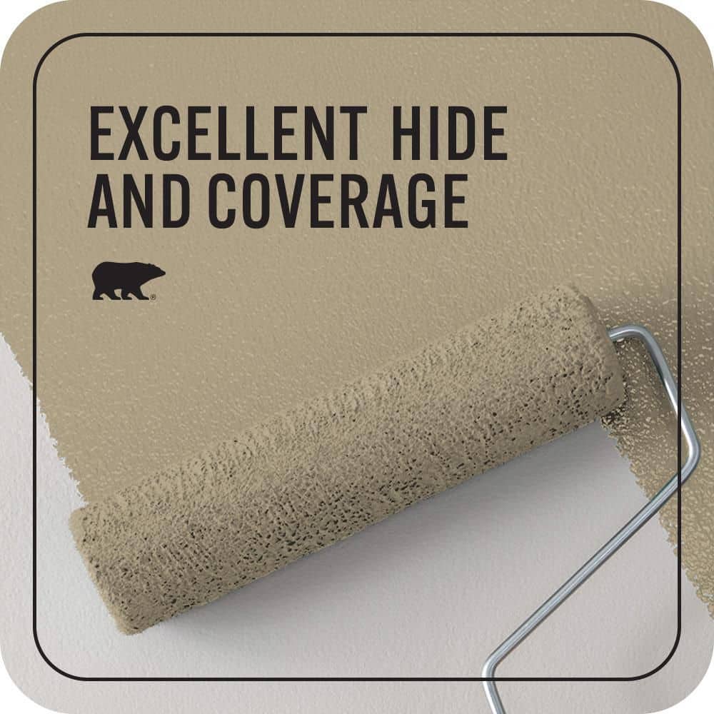BEHR PREMIUM PLUS Home Decorators Collection #HDC-NT-12 Curly Willow Interior/Exterior Paint & Primer Color Sample (4)