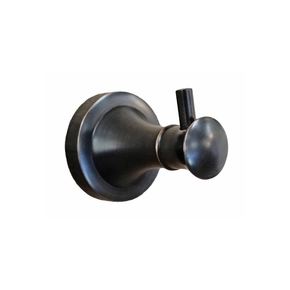 Dyconn London 2.42 in . Knob Bathroom Robe/Towel Hook in Oil Rubbed Bronze (3)