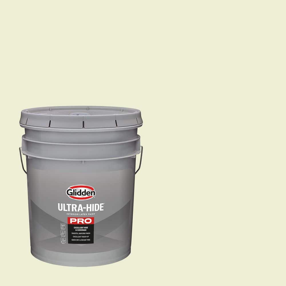 Glidden Ultra-Hide 1 gal. PPG1216-1 Morning Glow Eggshell Interior Paint