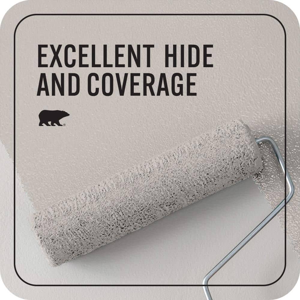 BEHR PREMIUM PLUS #790A-3 Road Runner Enamel EcoMix Plant-Based & Primer (2)
