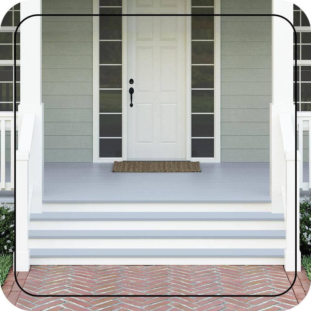 BEHR PREMIUM #PPU15-17 Textured Low-Lustre Enamel Interior/Exterior Porch and Patio Anti-Slip Floor Paint (2)