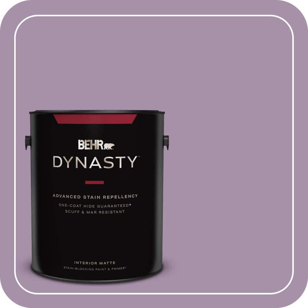 BEHR DYNASTY 1 gal. #MQ5-33 Uptown Girl One-Coat Hide Matte Interior Stain-Blocking Paint & Primer