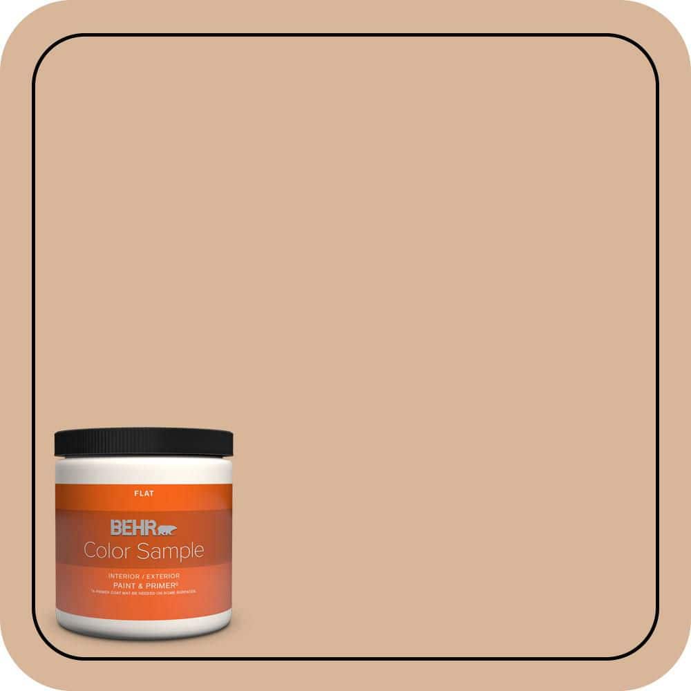 BEHR PREMIUM PLUS #ECC-40-1 Canewood Enamel Low Odor & Primer (1)