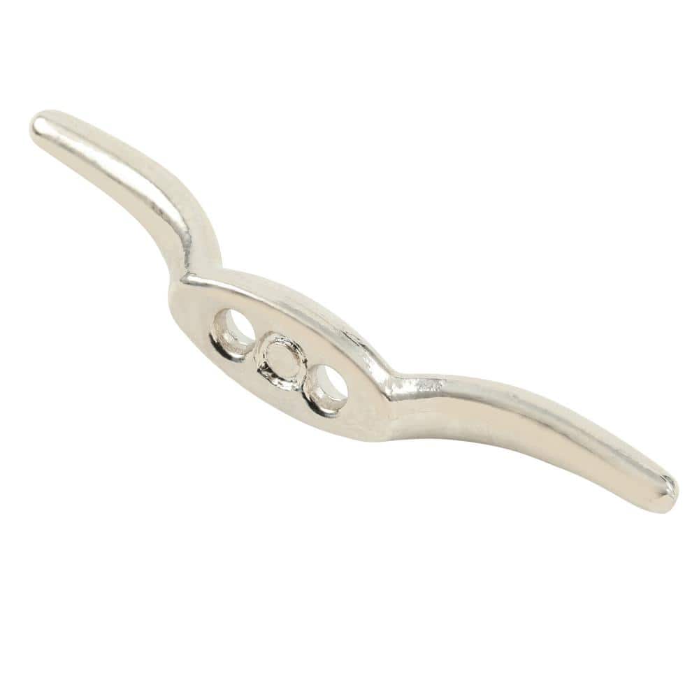 Everbilt 2-1/2 in. Chrome-Plated Rope Cleat (2-Pack) (2)