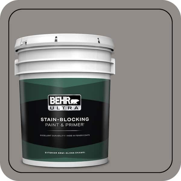 BEHR PREMIUM PLUS 1 gal. #790F-4 Creek Bend Semi-Gloss Enamel Low Odor Interior Paint & Primer (3)