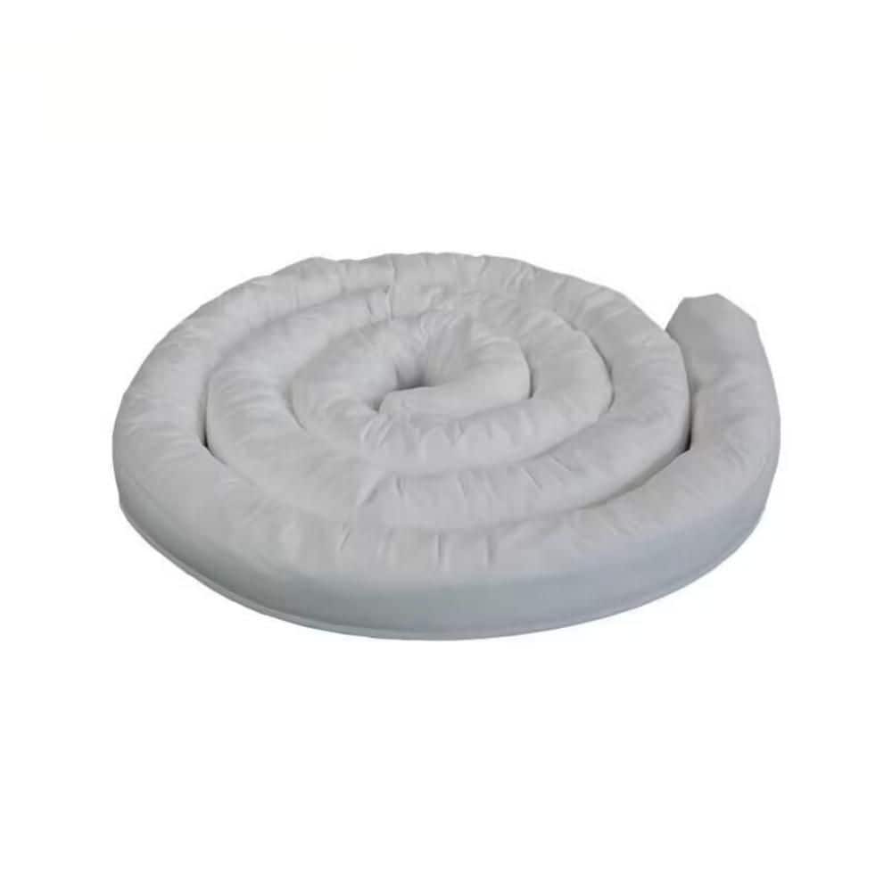 Wellco 5 in x 10 ft Silt Fence Sock For Erosion Control, Temporary Sediment Barrier, Inlet Filter Sock 1-Pack
