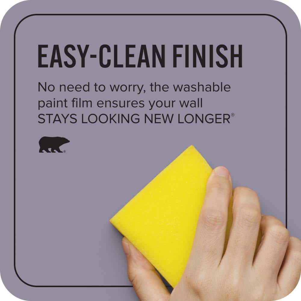BEHR ULTRA 1 gal. #N560-4 Evening in Paris Extra Durable Eggshell Enamel Interior Paint & Primer (4)