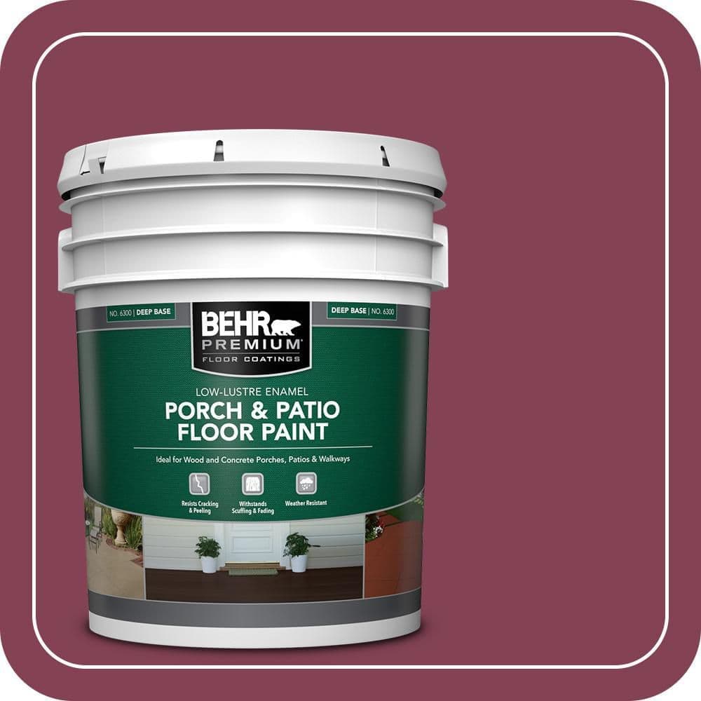 BEHR PREMIUM #M130-7 Low-Lustre Enamel Interior/Exterior Porch and Patio Floor Paint (1)