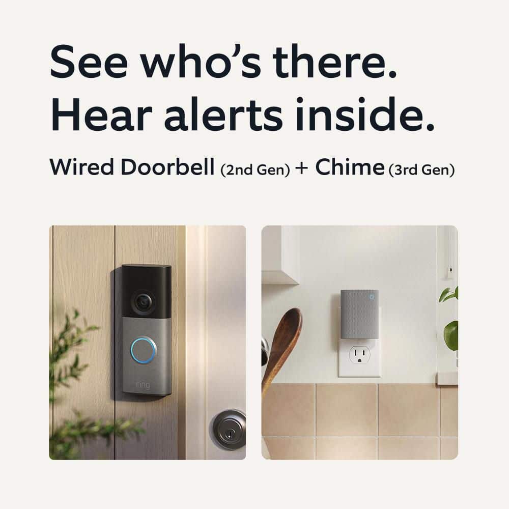 Ring Wired Doorbell with Chime (3rd Gen) (2)