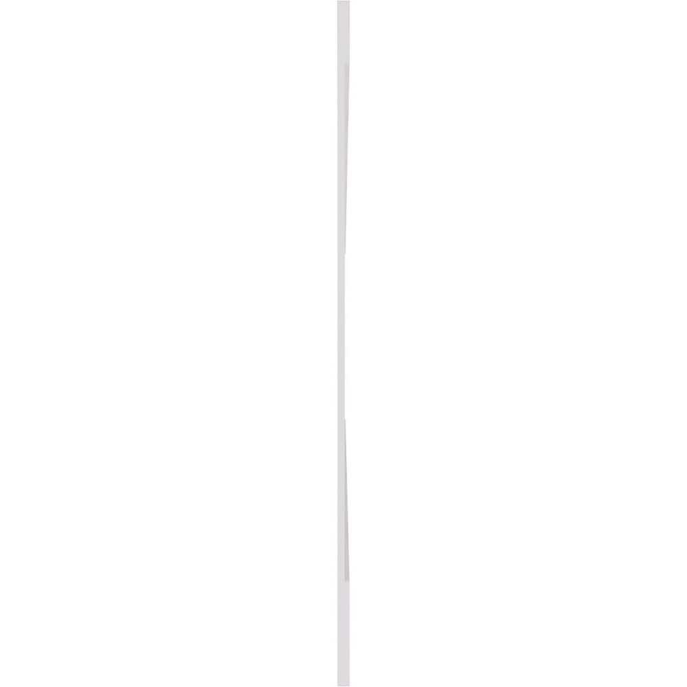 Ekena Millwork 32 in. H x 94-1/2 in. W 23.64 sq. ft. Baytown PVC Wainscot Paneling Kit (3)