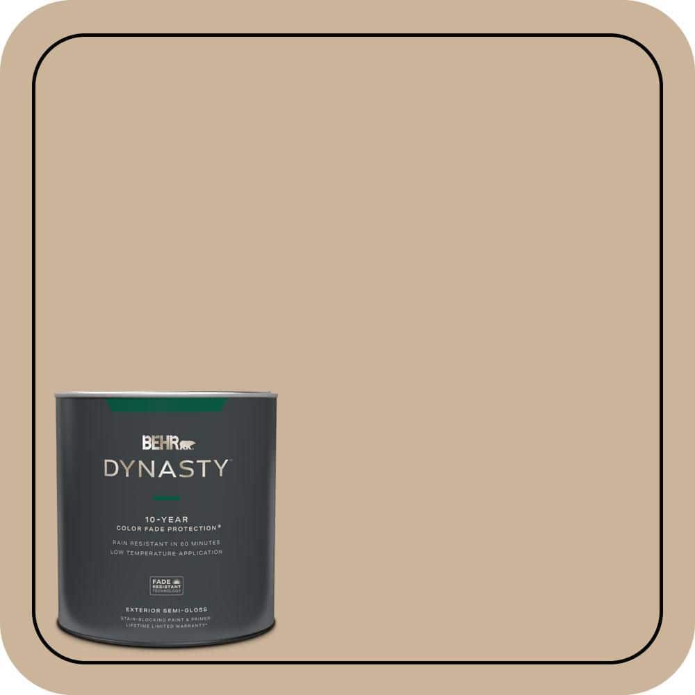 BEHR DYNASTY 1 qt. #T17-03 Sepia Filter Semi-Gloss Enamel Exterior Stain-Blocking Paint & Primer
