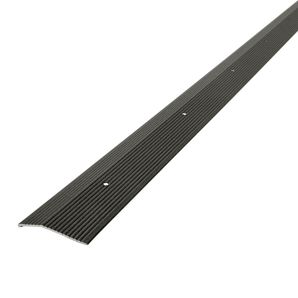M-D Building Products 2"X 36" MOCHA ALUMINUM CARPET TRIM W/SCREW NAILS (2)